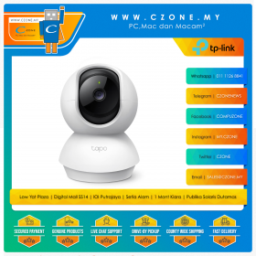 TP-Link Tapo C200C Pan-Tilt Home Security Wi-Fi Camera (1080P, 114 Degree, Night Vision)