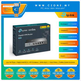 TP-Link TL-ER605 SafeStream Gigabit Multi-WAN VPN Router
