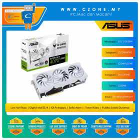 Asus Geforce RTX™ 4070 Ti Super 16GB TUF Gaming OC White