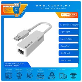 Totolink U100 USB 2.0 To Fast Ethernet Adapter