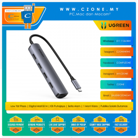 UGREEN CM417 USB-C to 4 Ports USB 3.0 Hub with HDMI