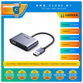 UGREEN CM449 USB 3.0 to HDMI+VGA Converter