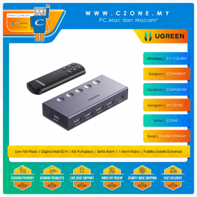 Ugreen CM568 HDMI Switch 5 In 1 Out 4K@60Hz