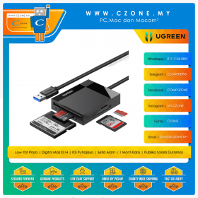 UGREEN CR125 USB 3.0 4-In One Card reader TF/SD