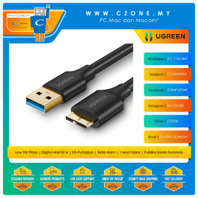 UGREEN US130 USB 3.0 Male to Micro USB 3.0 Male Cable (1M, Black)