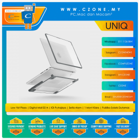 Uniq Venture Hybrid Case (MacBook Pro 16", Frost/Charcoal Grey)