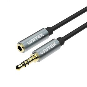 Unitek Y-C932ABK 3.5MM Male to Female Audio Cable (1M)  