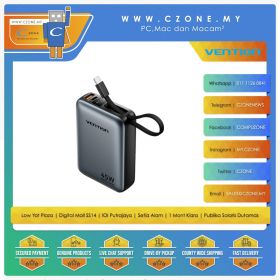 Vention FHGH0-TY 20,000mAh Mini Power Bank -Gray