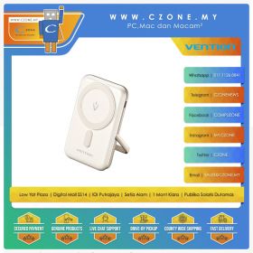 Vention FHNW0 10,000mAh Power Bank - White