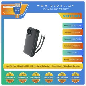 Vention I13BB - 10,000mAh - Power Bank - Black