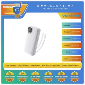 Vention I15WB - 20,000mAh - Power Bank - White