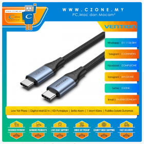 Vention TAVHF USB4.0 Type-C Cable  (1M, Grey)