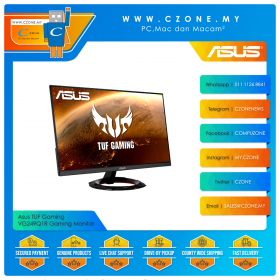 Asus TUF Gaming VG249Q1R Gaming Monitor (23.8", 1920x1080, IPS, 165Hz, 1ms, Speaker) DNR