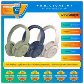 Vinnfier ANC 500 BT High Performance Bluetooth Headphones