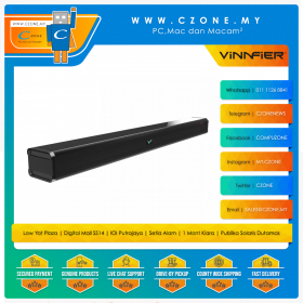 Vinnfier Hyperbar 1000 Bluetooth Soundbar (USB, AUX, Optical, ARC HDMI, Remote Control)