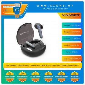 Vinnfier Momento Pro 7 True Wireless In-Ear (Black)