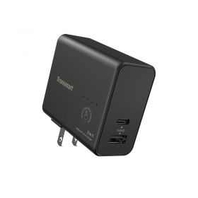 Tronsmart WPB01 5,000mAh 2in1 Power Bank Travel Charger (Black)