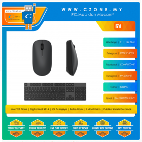 Mi - Wireless Keyboard Mouse Combo Set - Black -