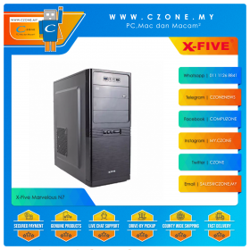 X-Five Marvelous N7 Computer Case (ATX, ODD, Black)
