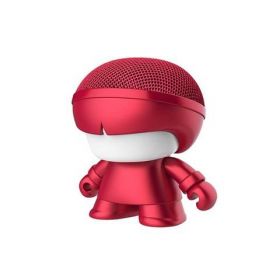 Xoopar Boy Mini Art Toy Portable Bluetooth Speaker (Red Metallic Edition)