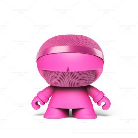 Xoopar Boy Stereo Art Toy Portable Bluetooth Speaker (Pink)