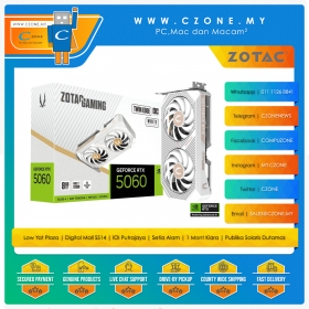Zotac GeForce RTX 5060 8GB Twin Edge OC White