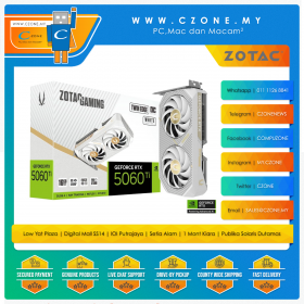 Zotac Geforce RTX 5060 Ti 16GB Twin Edge OC White