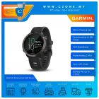 Garmin Forerunner 645 Music 42mm GPS Running Watch with Music and Contactless Payments Smartwatch (Slate Band)
