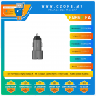Energea - AluDrive D60 Car Charger - 2 USB-C - Gunmetal