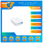 Anker A2041K21 PowerPort Atom PD 4 Charging Station (2x USB IQ, 2x USB-C PD, 100 Watts, White)
