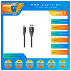 Anker A8462H11 PowerLine +II USB-C to USB-A 2.0 Cable (1.8M, Black)
