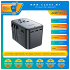 Acefast - Z1 - 75W - Travel Adapter - 3x USB-C, 2x USB-A