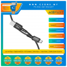 Acefast - C1-04 USB-A To USB-C Alloy Charging Data Cable - 1.2M - Black