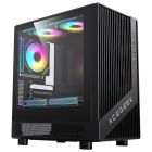 Acegeek Blade ARGB Computer Case (mATX, TG, ARGB, Black)