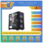 Acegeek Iliad Mini Pro ARGB Computer Case (mATX, TG, ARGB, Black)