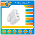 Anker A2628K22 PowerPort III Duo Wall Charger (2x USB-C IQ, 40 Watts, White)