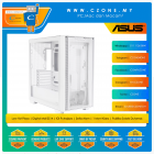 Asus A21 TUF Gaming Computer Case (M-ATX, TG, White)