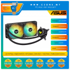 Asus TUF Gaming LC 240 AIO CPU Liquid Cooler (AMD, Intel, 2x 120mm Fan, ARGB)