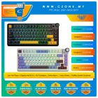 Aula AU75 Black Tri-Mode Mechanical Keyboard