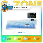 Aula F108Pro Side Engrave Tri-Mode (Zephyr Switch, Gradient Blue)