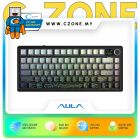 Aula F75 Max Side Engrave Tri-Mode Mechanical Keyboard (Reaper Switch, Gradient Gray Contour)