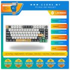Aula Leobog HI75 Astronaut Wired RGB Mechanical Keyboard (Block Switch V2, White)