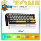 Aula Win68HE Max Magnetic Switch Wired Keyboard (Wing Chun, Dark Grey-Light Grey-Yellow) DNR