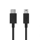 Belkin USB MINI-B to USB-C 2.0 Cable (Black)
