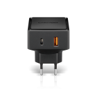 Cabstone Power Adapter (1x USB QC 3.0, 1x USB-C, UK Plug Charger, 6A)