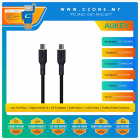 Aukey - Circlet Blink Silicone 140W USB-C to USB-C Cable