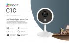 Ezviz C1C Indoor Wi-Fi Camera (1080P, 130 Degree, WiFi-N, Two-Way Audio, Night Vision, MicroSD Up to 256GB)
