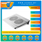 Deepcool N8 Aluminum Notebook Cooling Pad (Silver, 3xUSB2.0, Up to 17")