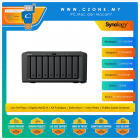 Synology DiskStation DS1825+ NAS (8-bay, QC 2.2GHz, 8GB, GbE x4, Diskless)