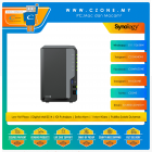 Synology DiskStation DS224+ NAS (2-bay, QC 2.0GHz, 2GB, GbE x2, Diskless)